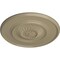 Ekena Millwork Large Floral Ceiling Medallion, Hand-Painted Gobi Desert, 41 1/8"OD x 2 1/2"P CM41FLGDF - alternate 3
